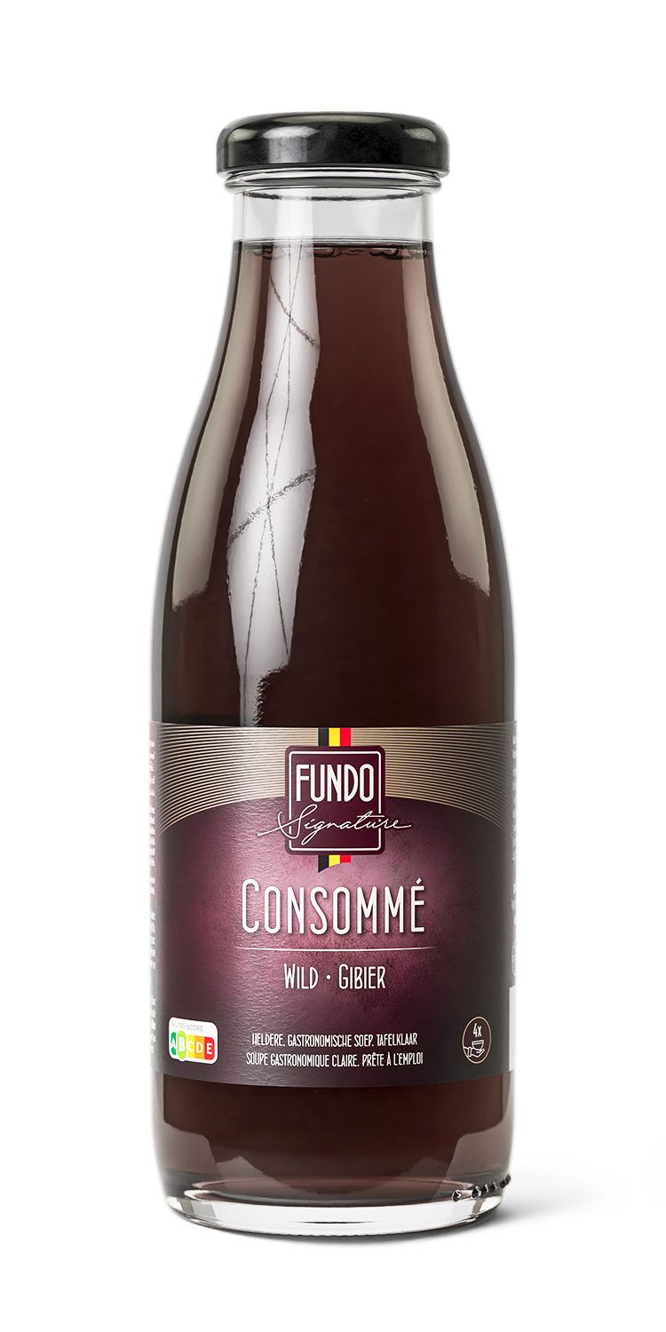 Consommé van wild Fundo