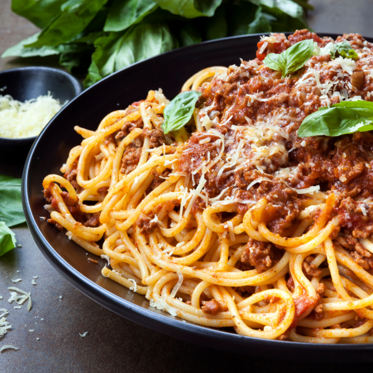 Spaghettis bolognaises classiques